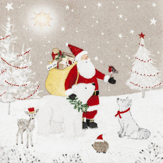 Special - 2 for 1, Paper Napkins 33cm, Forest Gathering *ETA Nov